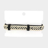 Unisex Bohemian Wax Rope Braided Adjustable Bracelet - Madeline Love - Flyclothing LLC