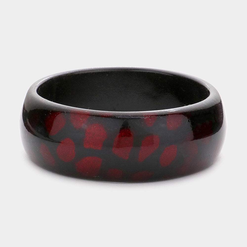 Shimmery Teardrop Dot Bangle Bracelet - Madeline Love - Flyclothing LLC
