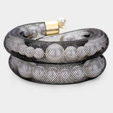 Mesh Tube Pearl Adjustable Bracelet - Madeline Love - Flyclothing LLC