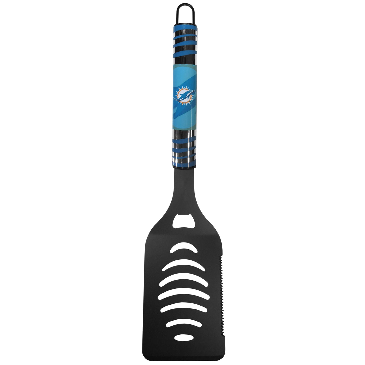 Miami Dolphins Black Spatula w/Team Colors - Miami Dolphins - Flyclothing LLC