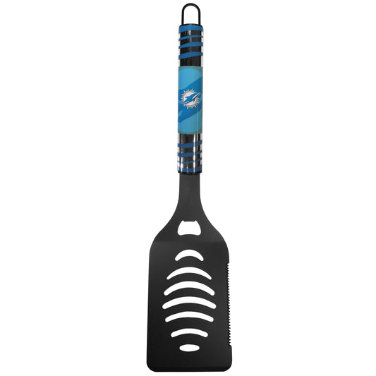 Miami Dolphins Black Spatula w/Team Colors - Miami Dolphins - Flyclothing LLC