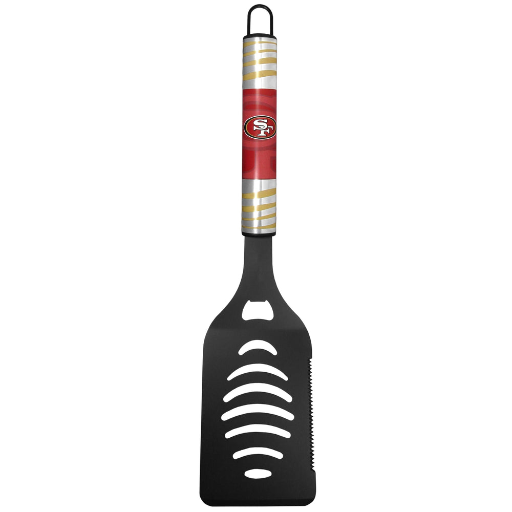 San Francisco 49ers Black Spatula w/Team Colors - San Francisco 49ers - Flyclothing LLC