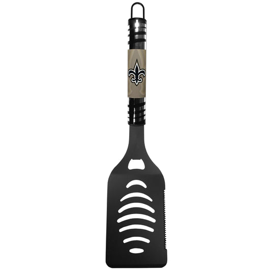 New Orleans Saints Black Spatula w/Team Colors - New Orleans Saints - Flyclothing LLC