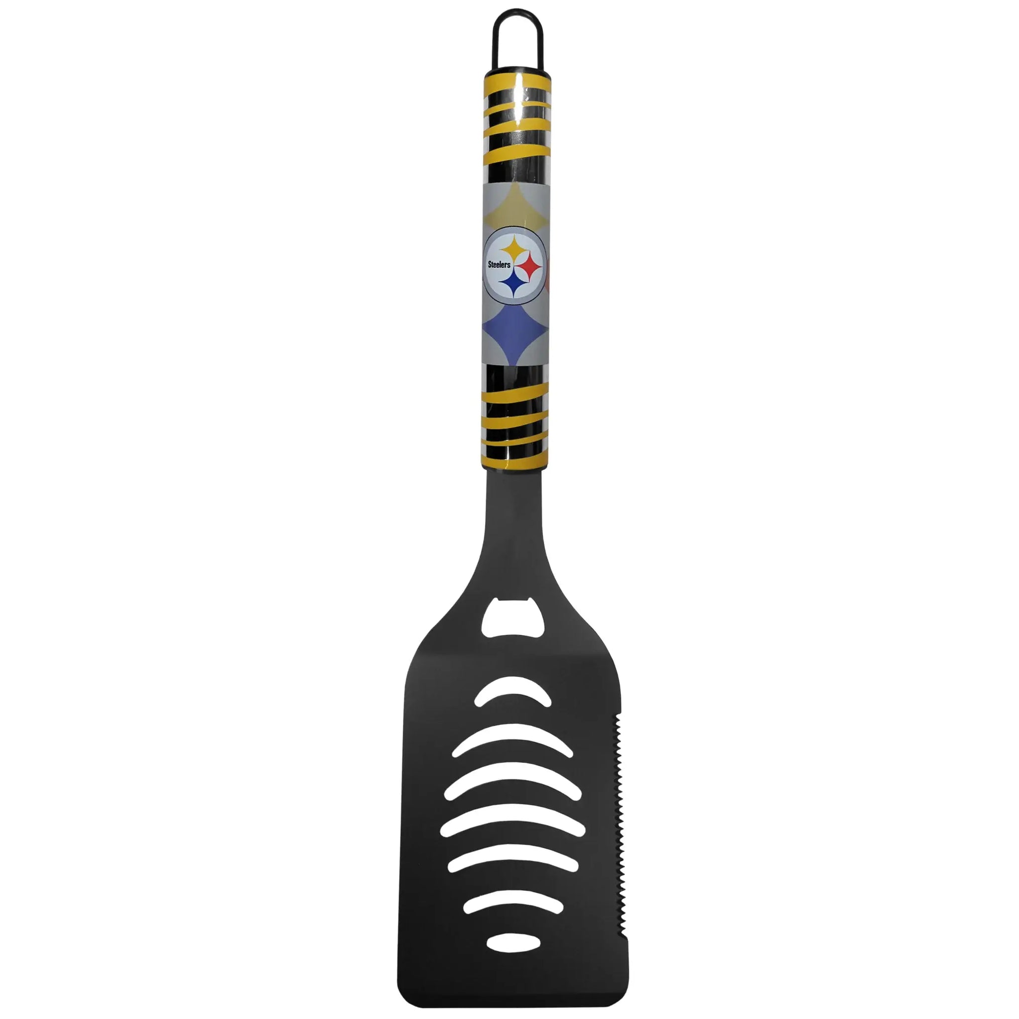 Pittsburgh Steelers Black Spatula w/Team Colors - Pittsburgh Steelers - Flyclothing LLC