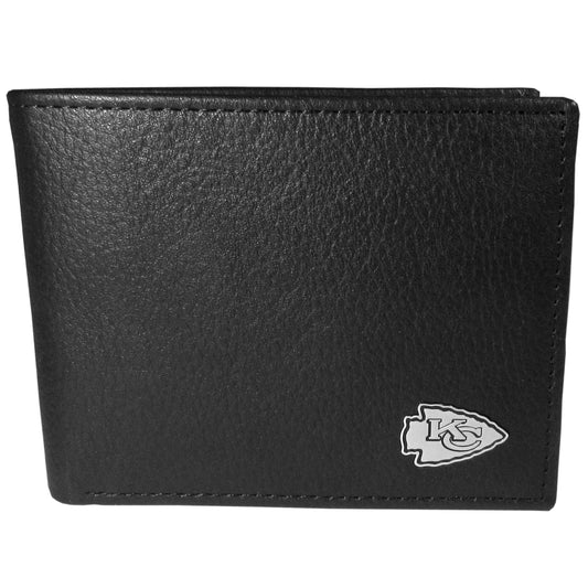 Kansas City Chiefs Leather Logo Bi-fold Wallet - Kansas City Chiefs