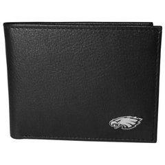 Philadelphia Eagles Leather Logo Bi-fold Wallet - Philadelphia Eagles