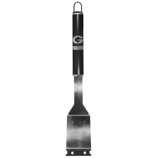Green Bay Packers Grill Brush w/Scraper in Black - Green Bay Packers - Flyclothing LLC