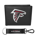 Atlanta Falcons Bi-fold Wallet & Strap Key Chain - Atlanta Falcons - Flyclothing LLC