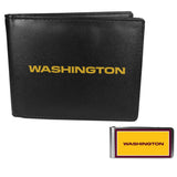 Washington Commanders Bi-fold Wallet & Color Money Clip - Washington Commanders - Flyclothing LLC