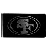 San Francisco 49ers Black and Steel Money Clip - San Francisco 49ers - Flyclothing LLC