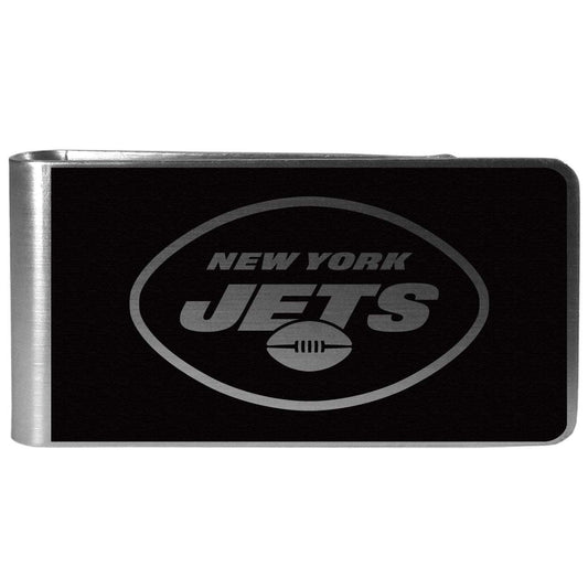 New York Jets Black and Steel Money Clip - New York Jets - Flyclothing LLC