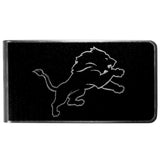 Detroit Lions Black and Steel Money Clip - Detroit Lions - Flyclothing LLC