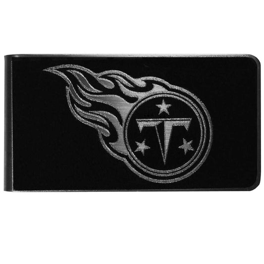 Tennessee Titans Black and Steel Money Clip - Tennessee Titans - Flyclothing LLC