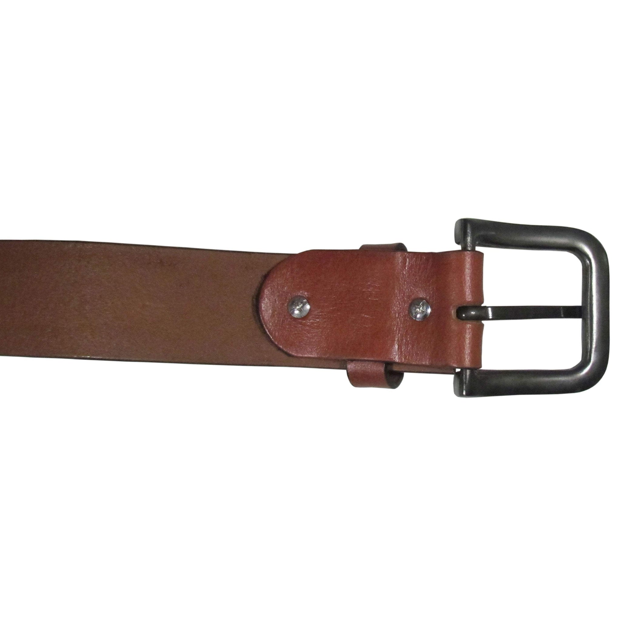 Buffalo Bills Leather Embossed Belt - Buffalo Bills - Flyclothing LLC