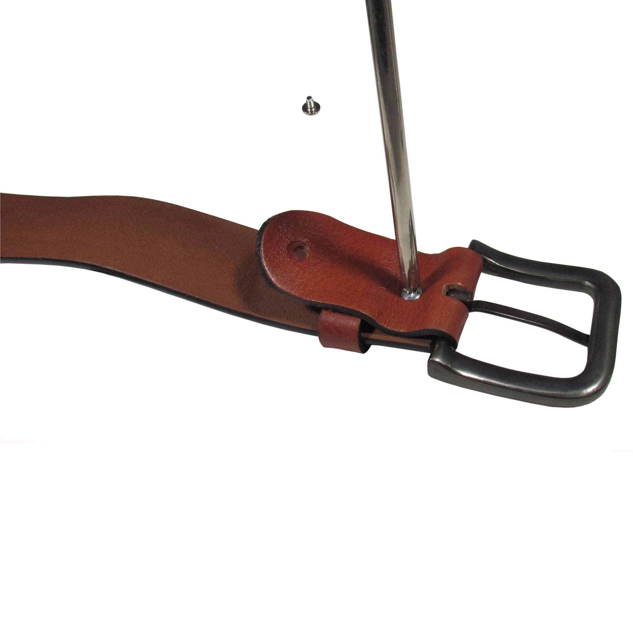 Buffalo Bills Leather Embossed Belt - Buffalo Bills - Flyclothing LLC