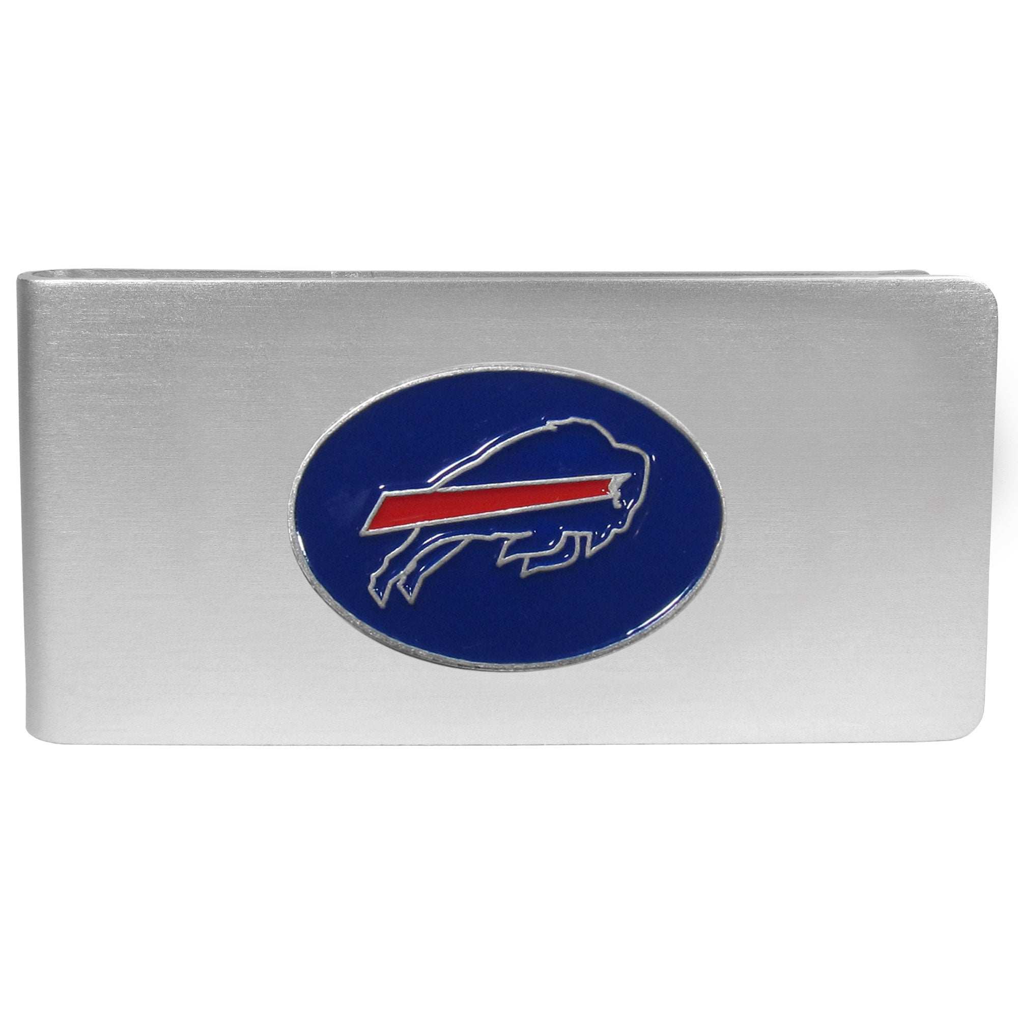 Buffalo Bills Brushed Metal Money Clip - Buffalo Bills - Flyclothing LLC