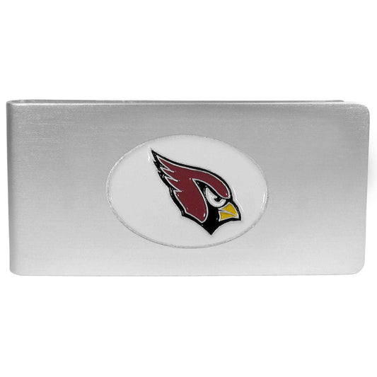 Arizona Cardinals Brushed Metal Money Clip - Arizona Cardinals - Flyclothing LLC