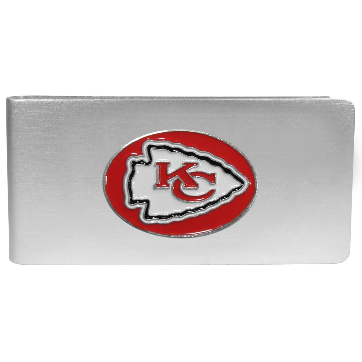 Kansas City Chiefs Brushed Metal Money Clip - Kansas City Chiefs - Flyclothing LLC