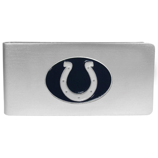 Indianapolis Colts Brushed Metal Money Clip - Indianapolis Colts - Flyclothing LLC