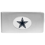 Dallas Cowboys Brushed Metal Money Clip - Dallas Cowboys - Flyclothing LLC