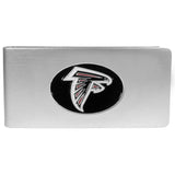 Atlanta Falcons Brushed Metal Money Clip - Atlanta Falcons - Flyclothing LLC