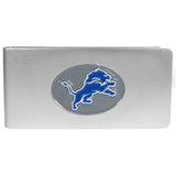 Detroit Lions Brushed Metal Money Clip - Detroit Lions - Flyclothing LLC