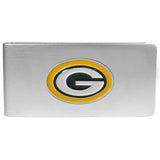 Green Bay Packers Brushed Metal Money Clip - Green Bay Packers - Flyclothing LLC