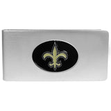 New Orleans Saints Brushed Metal Money Clip - New Orleans Saints - Flyclothing LLC
