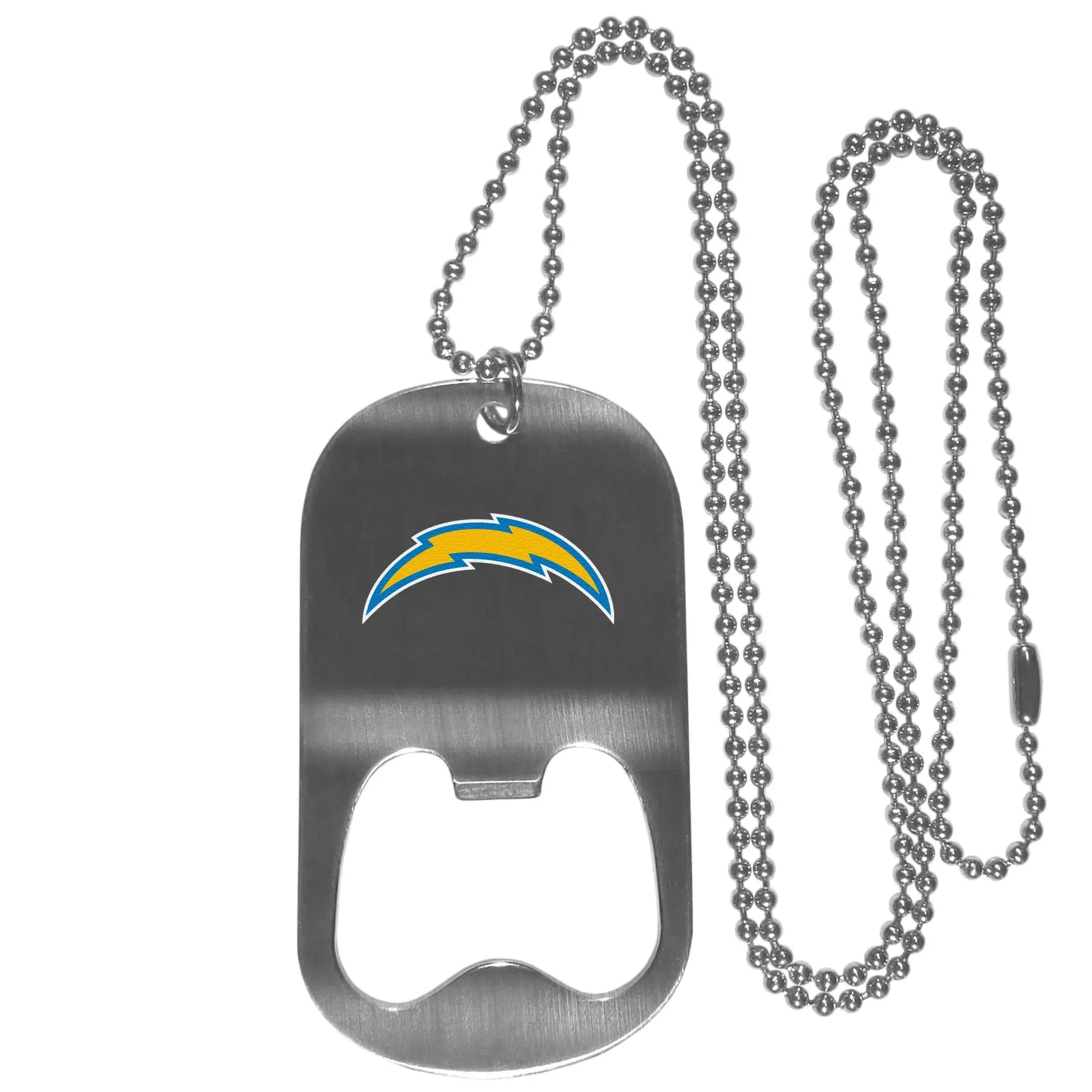 Los Angeles Chargers Bottle Opener Tag Necklace - Los Angeles Chargers - Flyclothing LLC