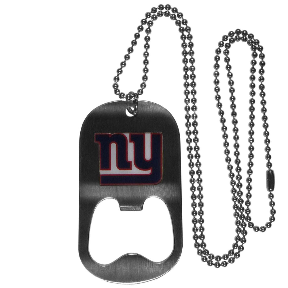 New York Giants Bottle Opener Tag Necklace - New York Giants - Flyclothing LLC