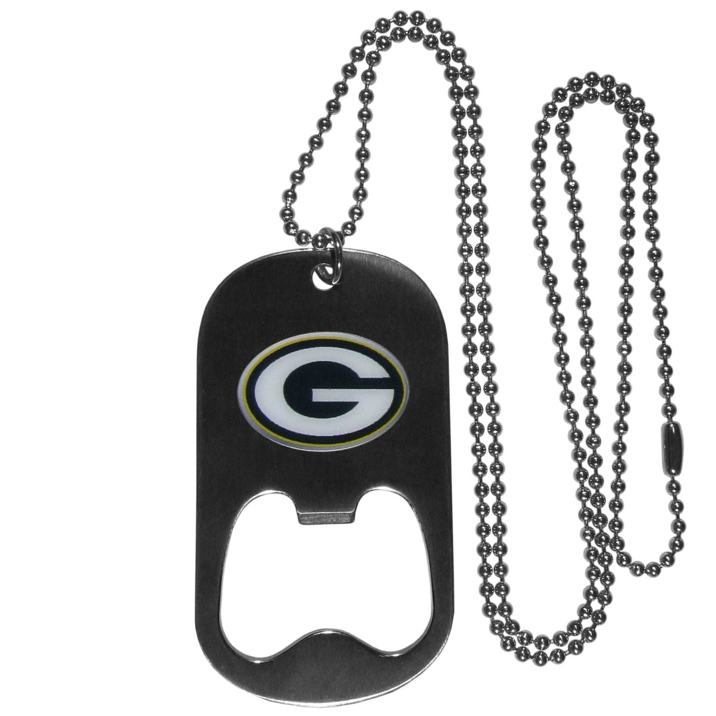 Green Bay Packers Bottle Opener Tag Necklace - Green Bay Packers - Flyclothing LLC