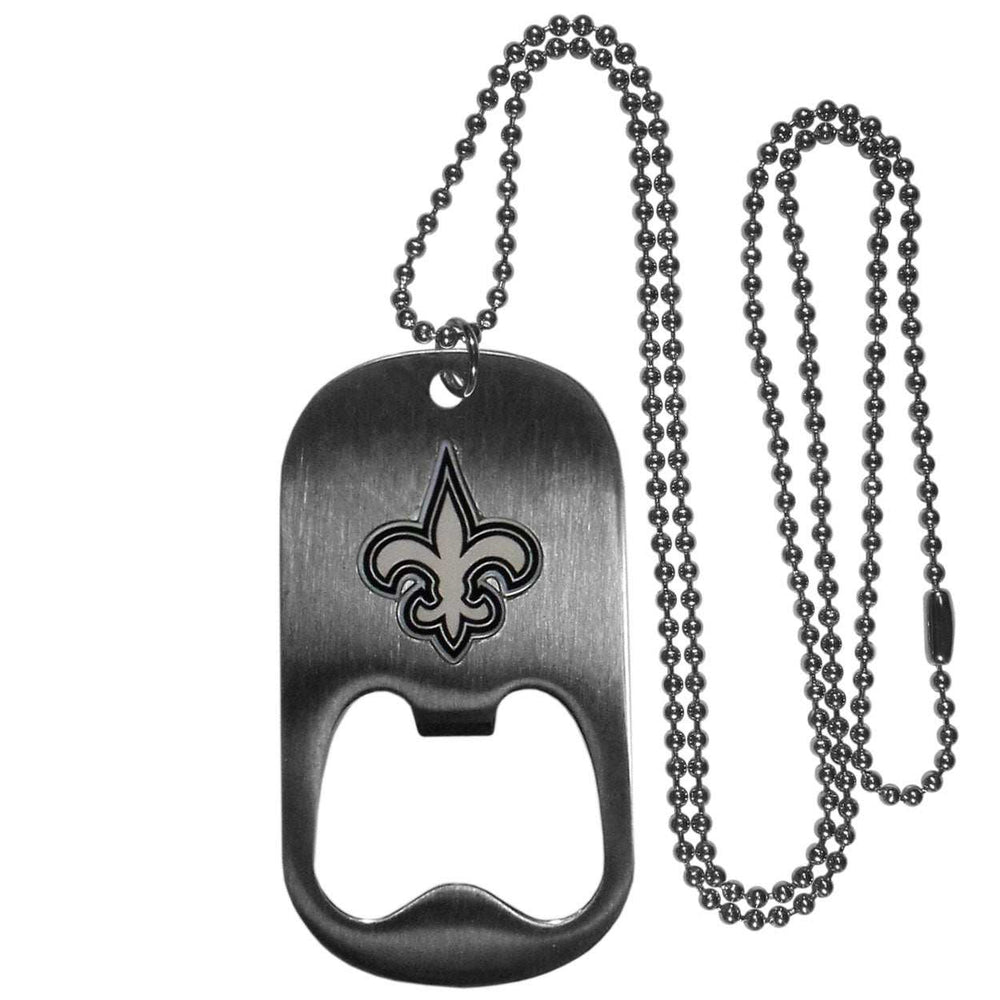 New Orleans Saints Bottle Opener Tag Necklace - New Orleans Saints - Flyclothing LLC