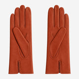 FC04 (cognac) - Women's Italian cashmere lined leather gloves