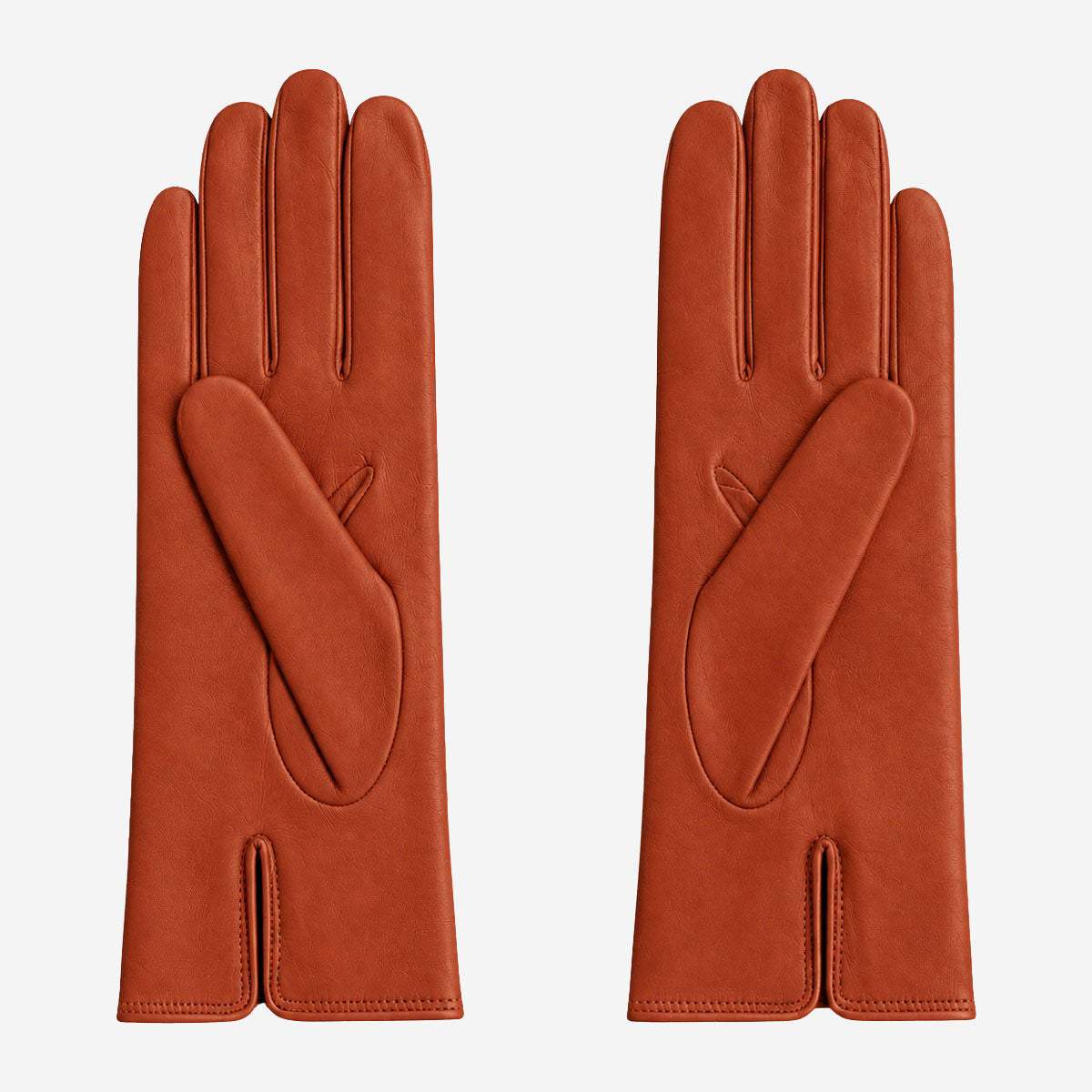 FC04 (cognac) - Women's Italian cashmere lined leather gloves