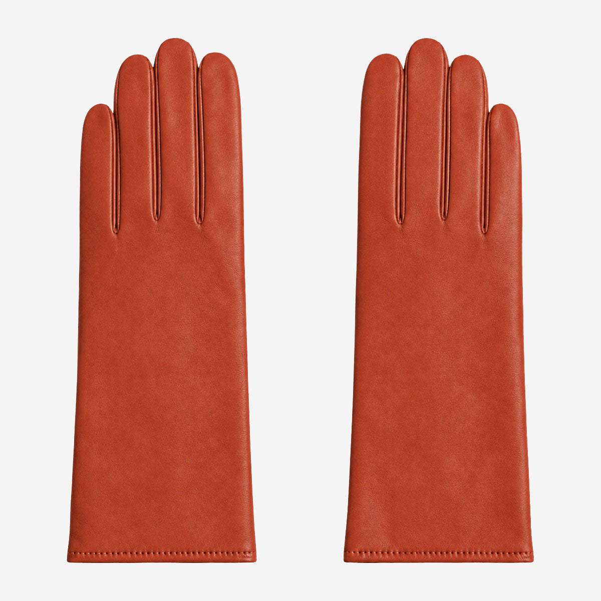 FC04 (cognac) - Women's Italian cashmere lined leather gloves
