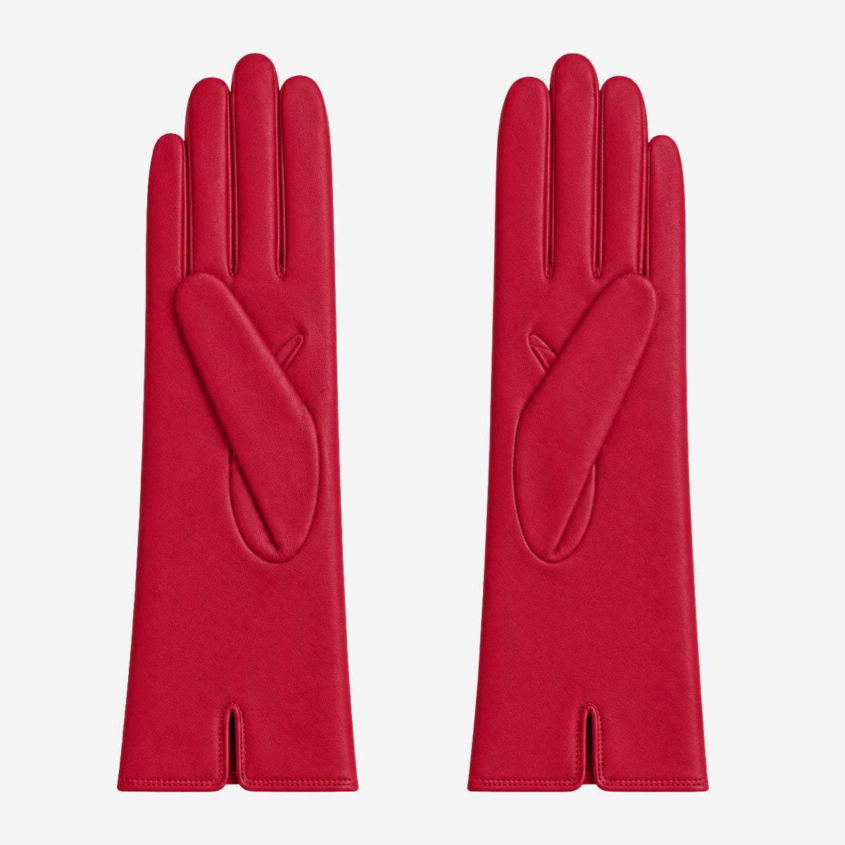 FC04 (deep red) - Women's Italian cashmere lined leather gloves - Leather Gloves Online - Flyclothing LLC