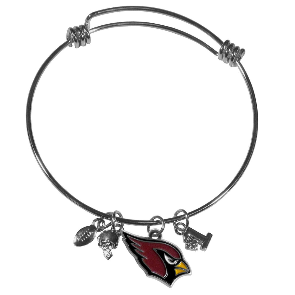 Arizona Cardinals Charm Bangle Bracelet - Arizona Cardinals - Flyclothing LLC