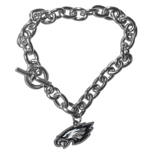 Philadelphia Eagles Charm Chain Bracelet - Philadelphia Eagles - Flyclothing LLC