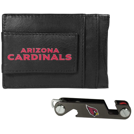 Arizona Cardinals Leather Cash & Cardholder & Key Organizer - Arizona Cardinals - Flyclothing LLC