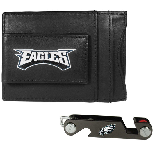 Philadelphia Eagles Leather Cash & Cardholder & Key Organizer - Philadelphia Eagles - Flyclothing LLC