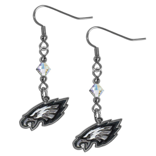 Philadelphia Eagles Crystal Dangle Earrings - Philadelphia Eagles - Flyclothing LLC