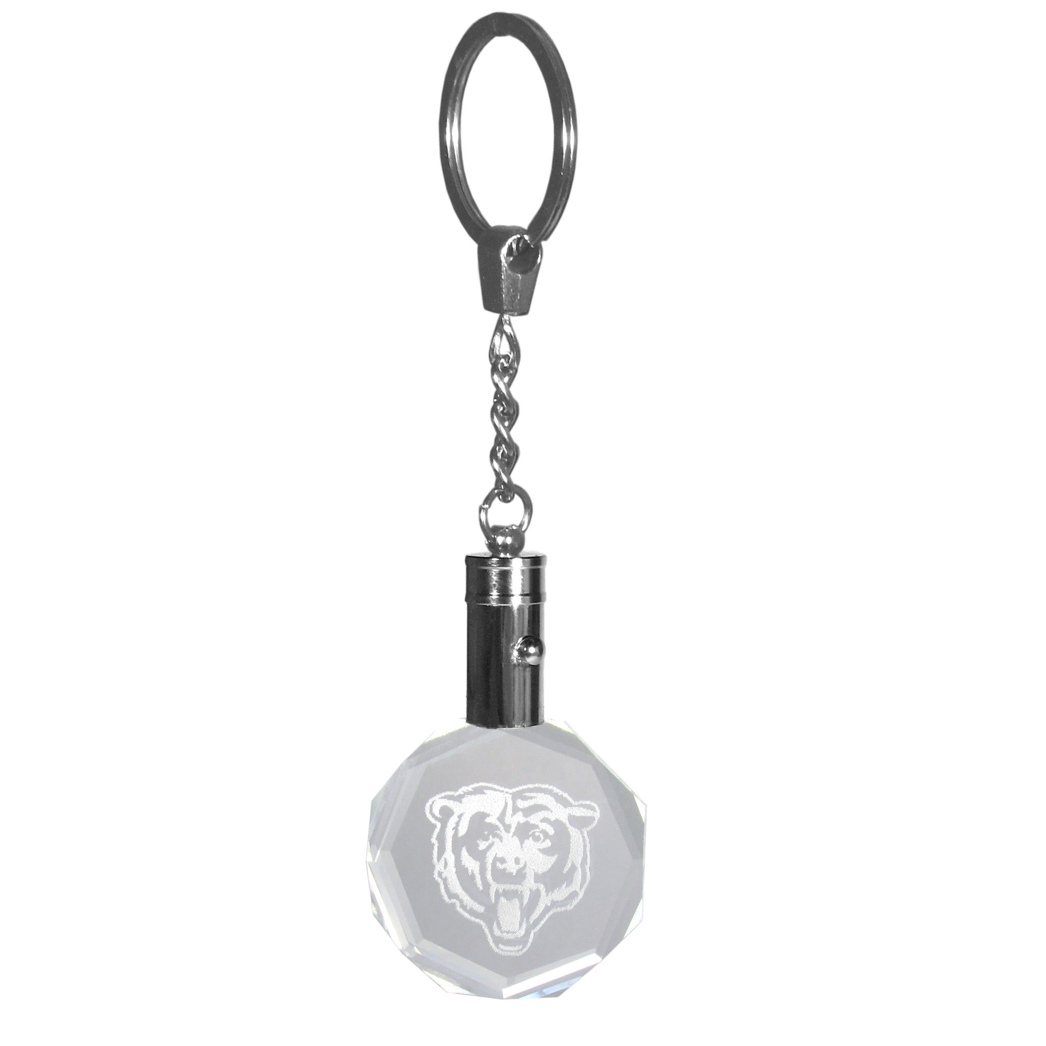 Chicago Bears Crystal LED Key Chain
