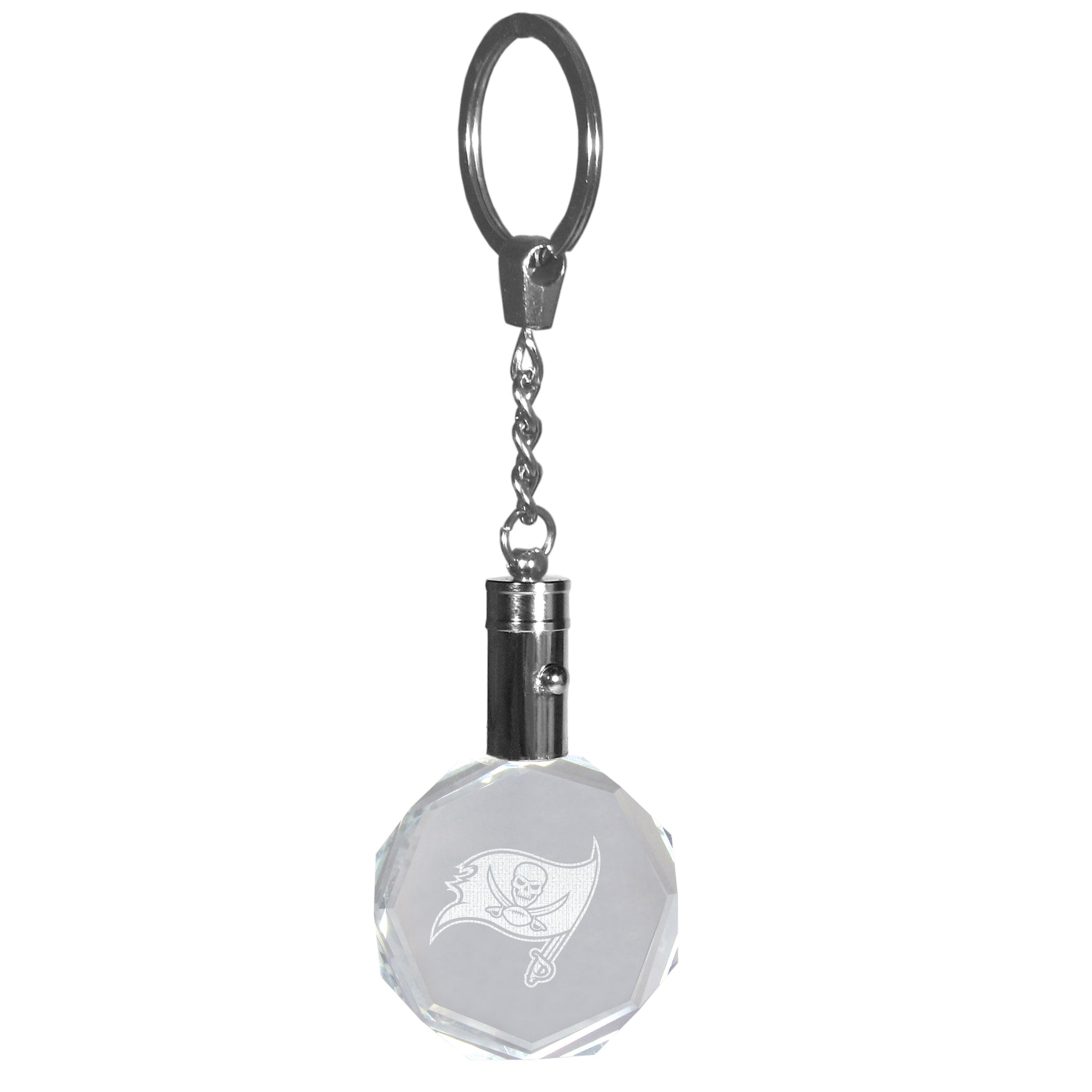 Tampa Bay Buccaneers Crystal LED Key Chain