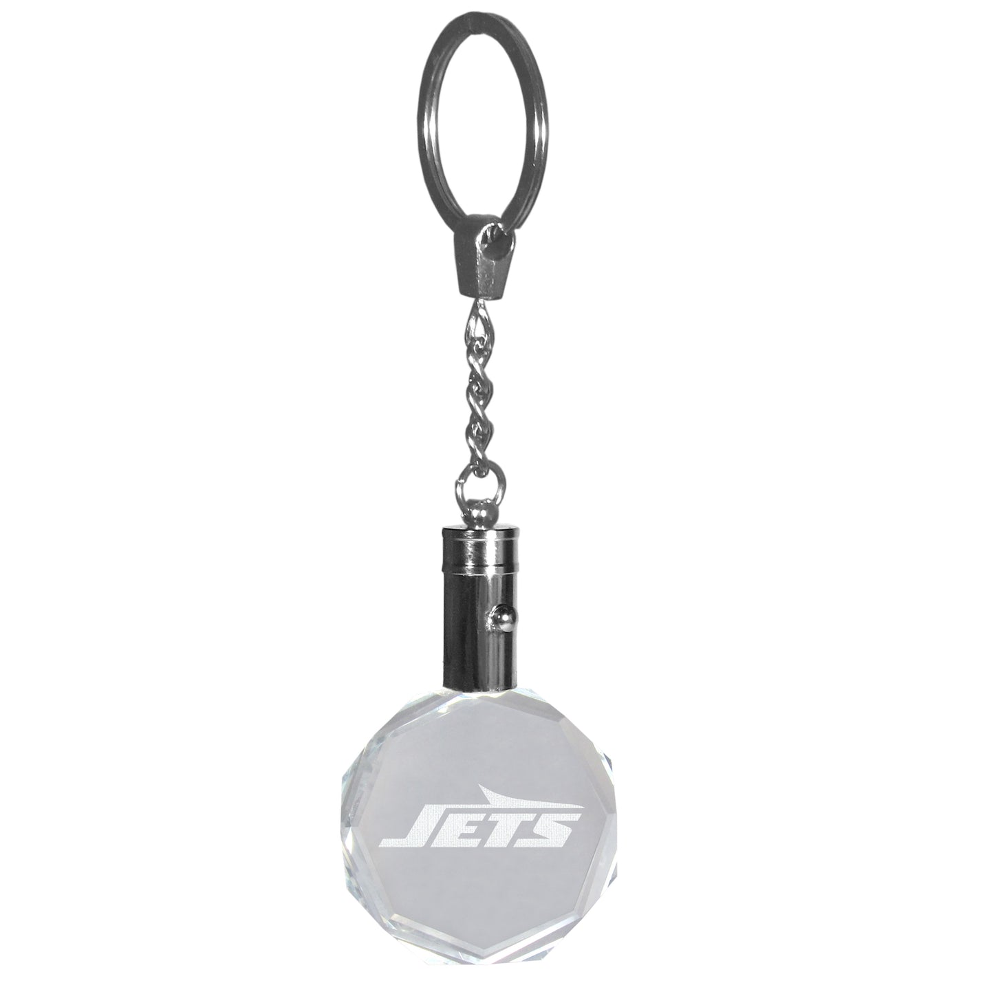 New York Jets Crystal LED Key Chain