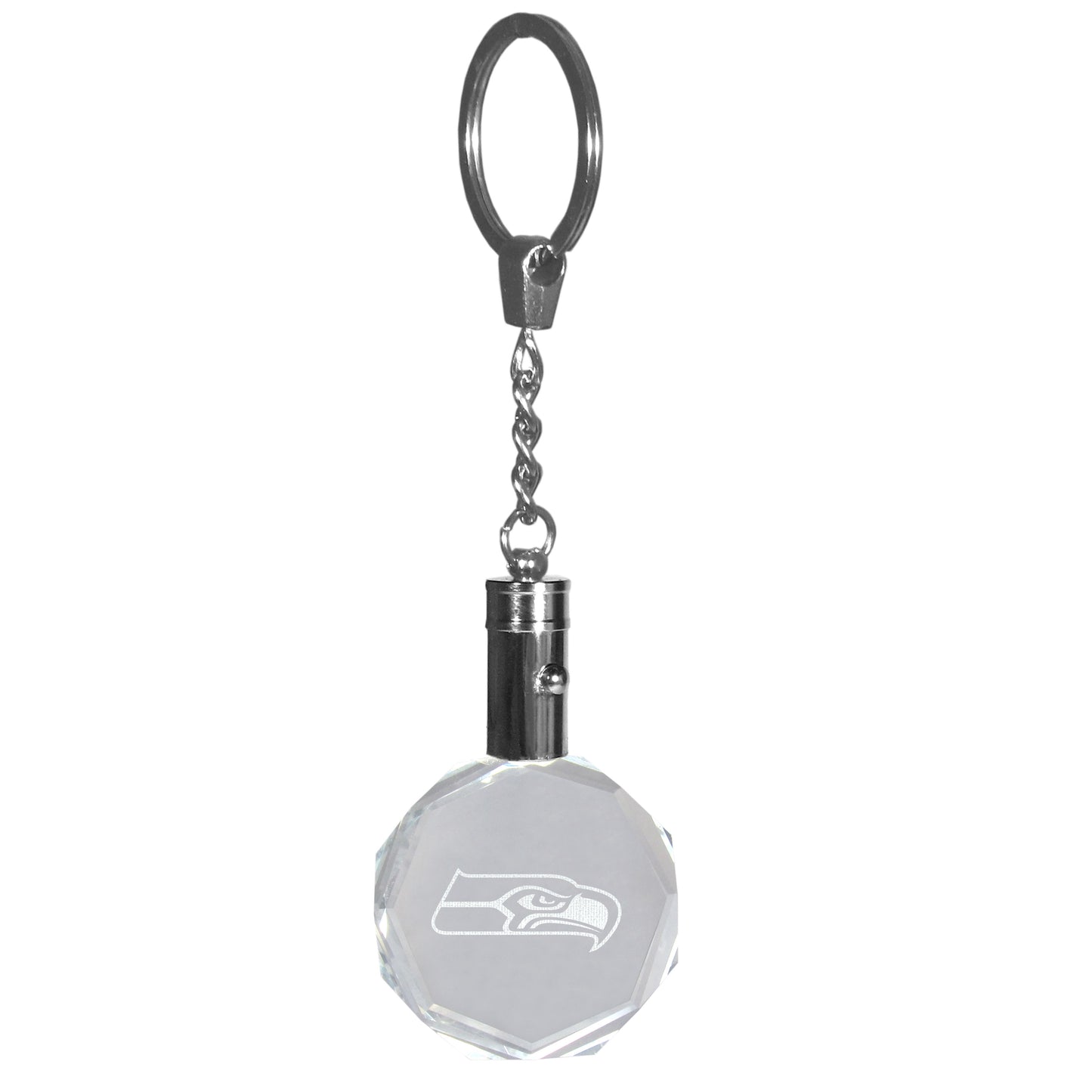 Seattle Seahawks Crystal LED Key Chain