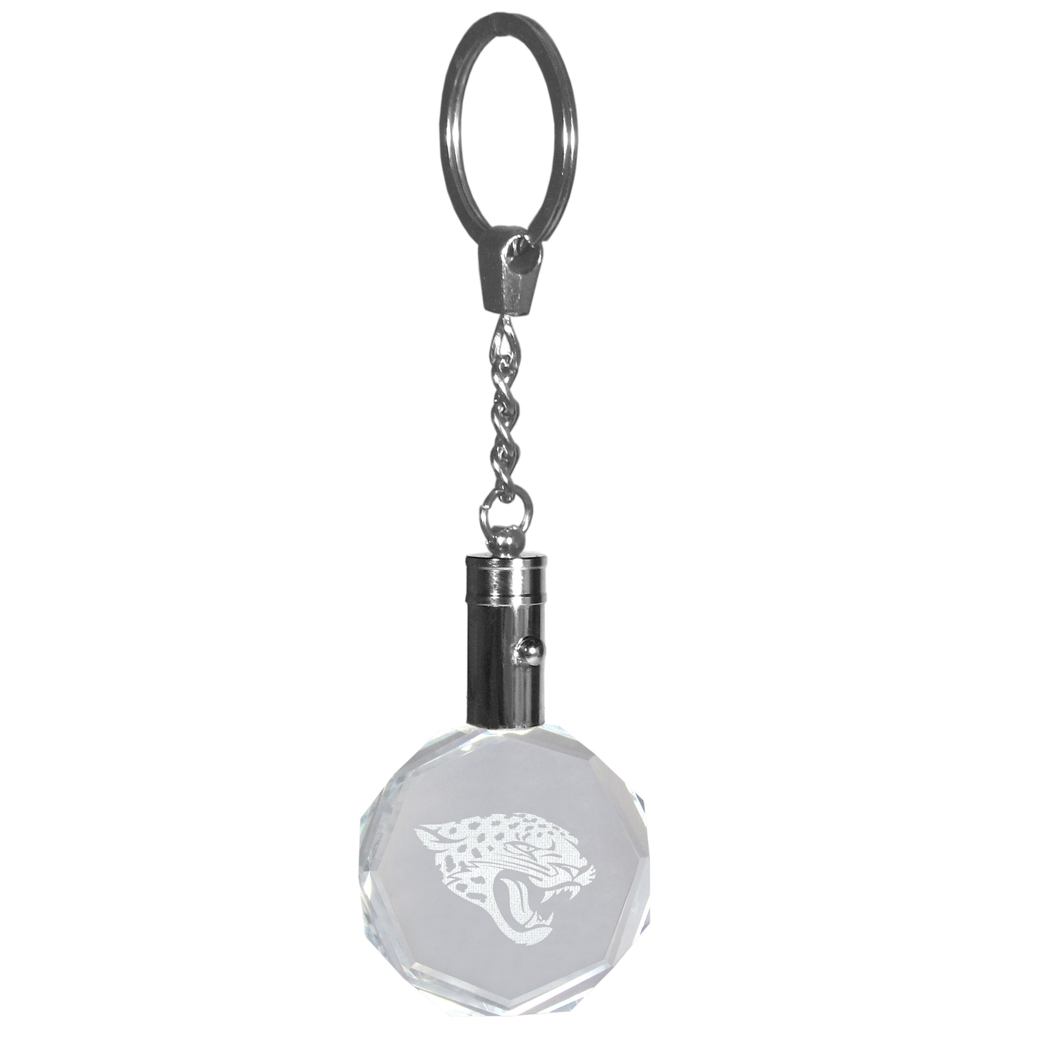 Jacksonville Jaguars Crystal LED Key Chain