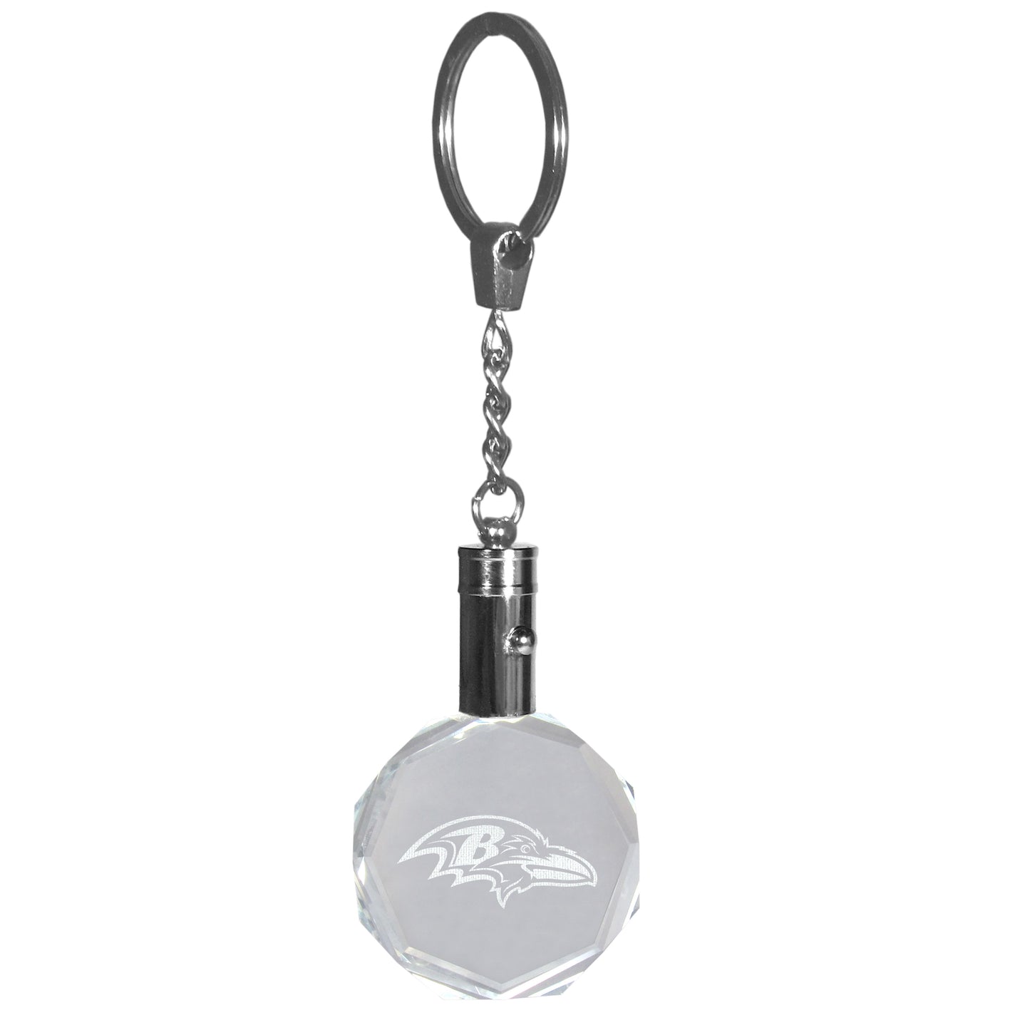 Baltimore Ravens Crystal LED Key Chain