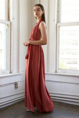 SHARE YOUR GLOW WOVEN MAXI DRESS - Flying Tomato - Flyclothing LLC