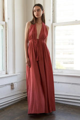 SHARE YOUR GLOW WOVEN MAXI DRESS - Flying Tomato - Flyclothing LLC