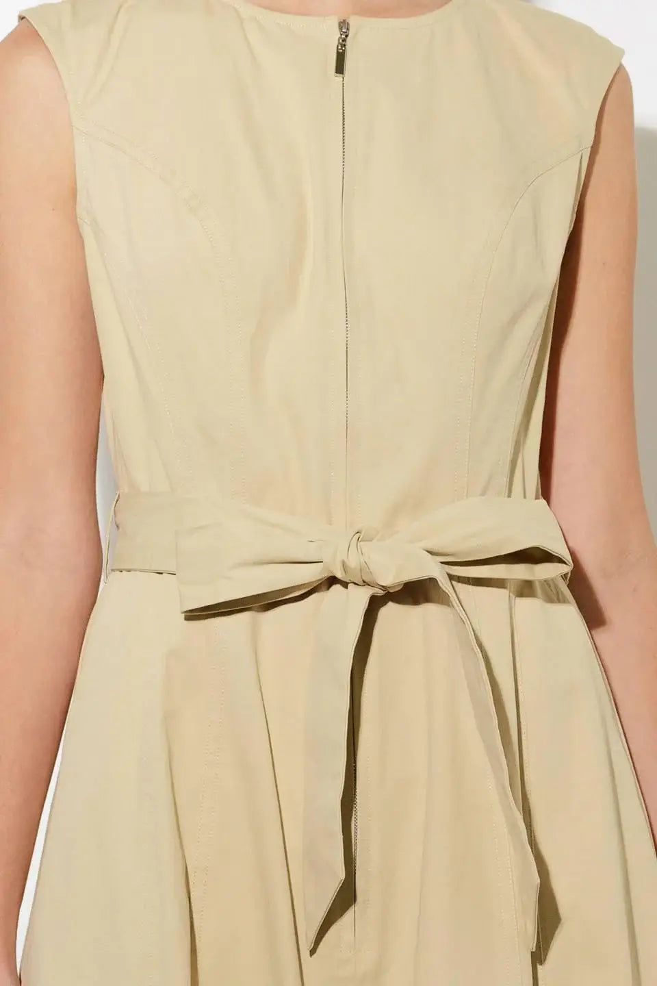 DELICATE DREAMS WOVEN MIDI DRESS - Flying Tomato - Flyclothing LLC